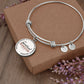 Spiritual Momentum Bangle Bracelet, Engrave-able