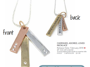 Cherished, Adored, Loved Necklace