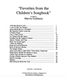 Favorites from the Children's Songbook - Marvin Goldstein Album