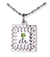 D652 Necklace CTR Birthstone Aug-- Peridot