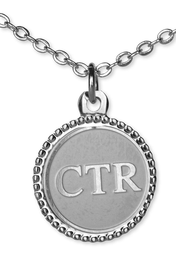 Choose The Right - Necklace - Silver - Cedar Fort Publishing & Media