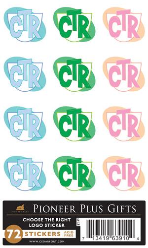 CTR Stickers - 6 pk