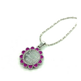 Flower I am a child of God Necklace