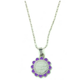 Flower I am a child of God Necklace