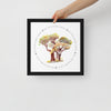 My Own Sacred Grove Oak Trees Framed Canvas