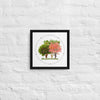 My Own Sacred Grove Spring Framed canvas