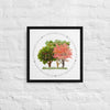 My Own Sacred Grove Spring Framed canvas