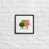 My Own Sacred Grove Spring Framed canvas
