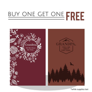 Grandma & Grandpa, Tell Me About the Time...Memories In A Minute - Bundle BOGO