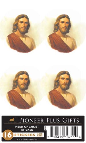 Head of Christ Stickers - 4 sheet