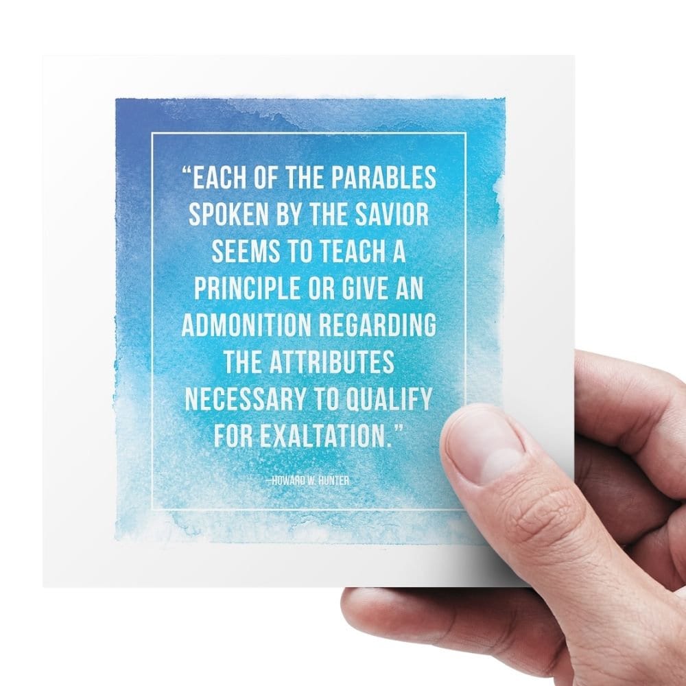 Digital Printable Howard W. Hunter Quote