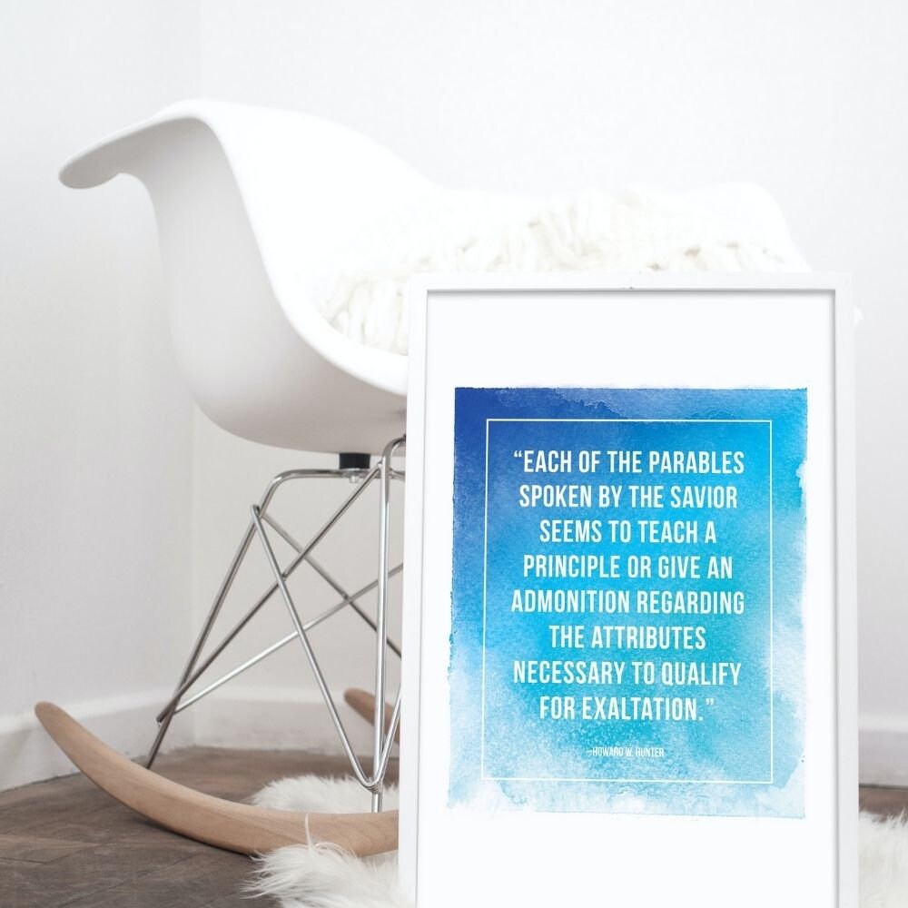 Digital Printable Howard W. Hunter Quote