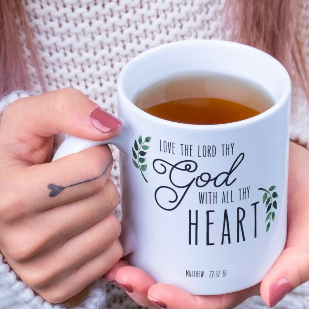 Digital Printable Matthew 22:37 Love the lord they God