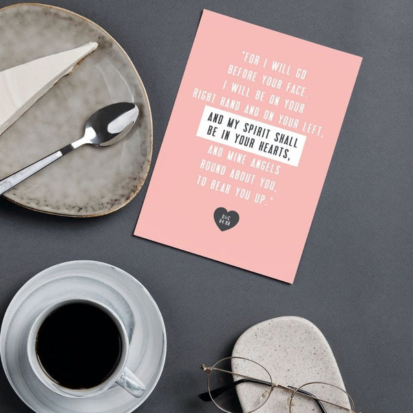 Digital Printable D&C 84:88 For I will go before your face