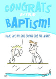 Jon Clark Greeting Card - Baptism Boy