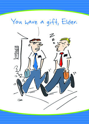 Jon Clark Greeting Card - Elder Missionary