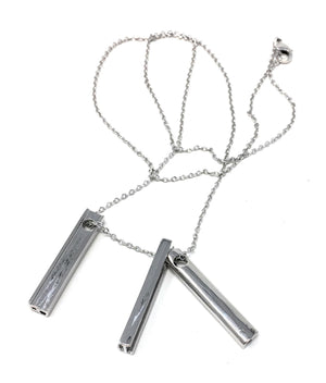 Elegant Long Letter CTR Necklace