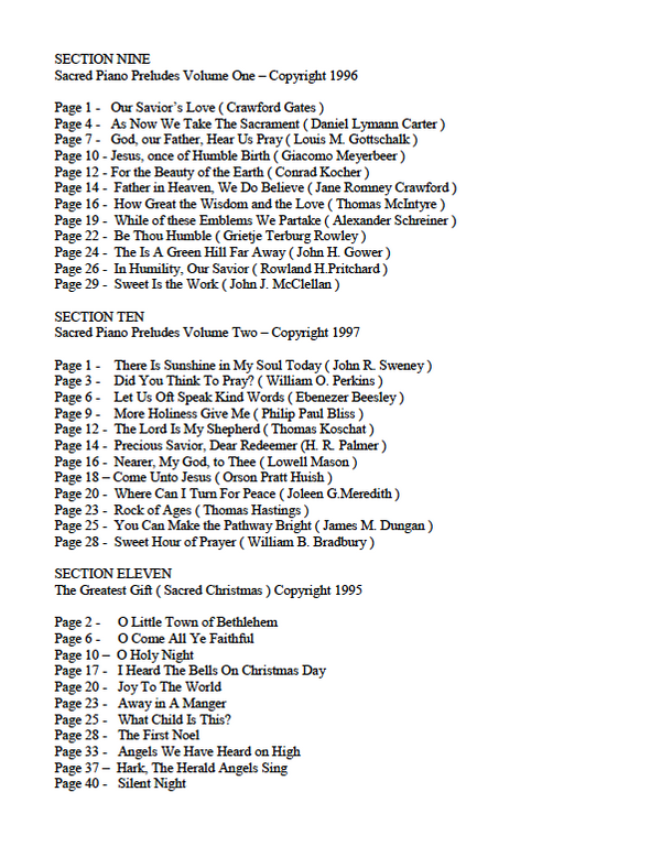 Marvin Goldstein Masterwork Songbook - Marvin Goldstein Album (Digital Download)
