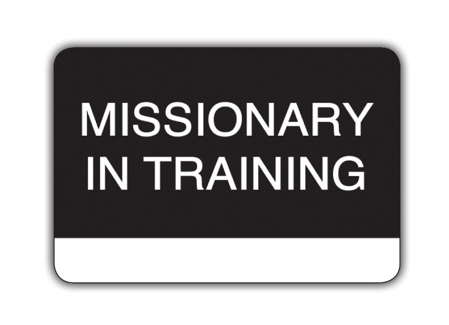 Missionary in Training - Badge - Cedar Fort Publishing & Media