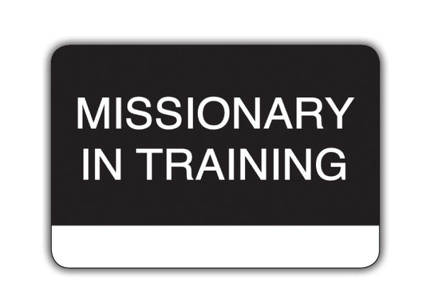 Missionary in Training - Badge - Cedar Fort Publishing & Media