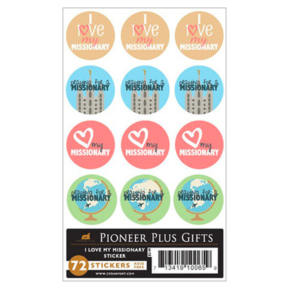 Stickers-I Love My Missionary