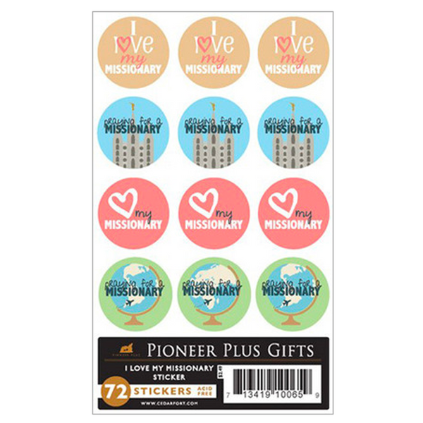 Stickers-I Love My Missionary