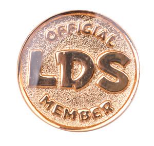 A162, A171 Tie Pin Official LDS Member-Gold