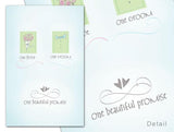 E341, E314 Greeting card / One Beautiful Promise