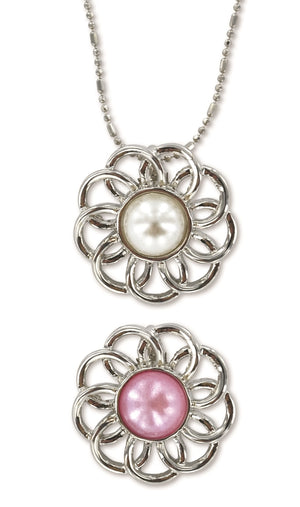 Necklace / Pearl Flower Baptism / W & P