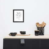 Line Upon Line, Precept Upon Precept Framed Artwork