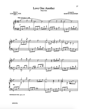 Love One Another - Marvin Goldstein Single
