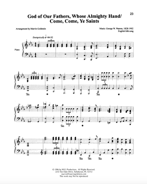 God of our Fathers, Whose Almighty Hand - Marvin Goldstein Single