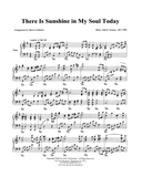 There Is Sunshine In My Soul Today  - Marvin Goldstein Single
