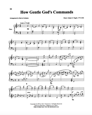How Gentle God's Commands - Marvin Goldstein Single