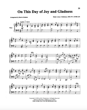 On This Day of Joy and Gladness - Marvin Goldstein Single