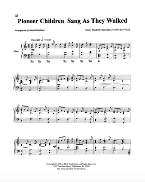 Pioneer Children Sang as they Walked - Marvin Goldstein Single