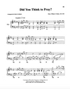 Did You Think To Pray - Marvin Goldstein Single