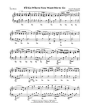 I'll Go Where You Want Me To Go - Marvin Goldstein Single
