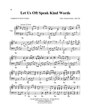 Let Us Oft Speak Kind Words - Marvin Goldstein Single