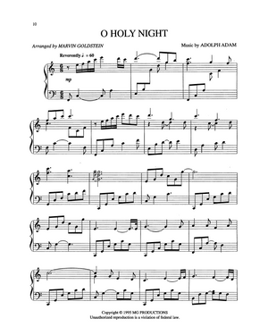 O Holy Night - Marvin Goldstein Single