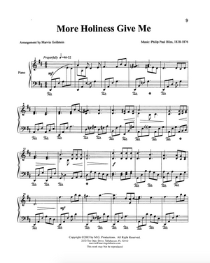 More Holiness Give Me - Marvin Goldstein Single