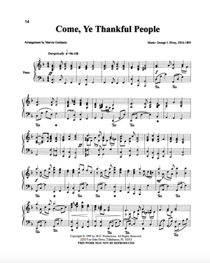 Come ye Thankful People - Marvin Goldstein Single