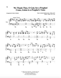 We Thank Thee O God for a Prophet - Marvin Goldstein Single