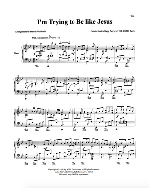 I'm Trying To Be Like Jesus - Marvin Goldstein Single