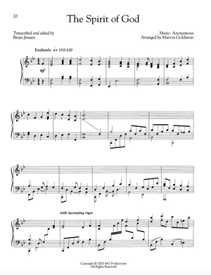 The Spirit of God - Marvin Goldstein Single
