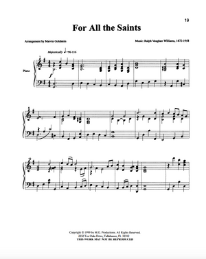 For All the Saints - Marvin Goldstein Single