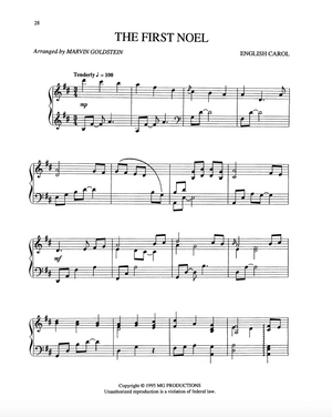 The First Noel - Marvin Goldstein Single