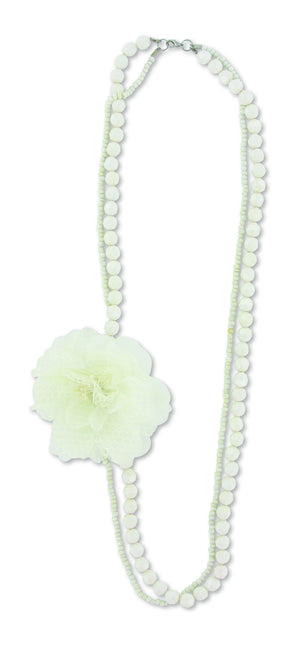 C742, C771, I661 Sage / Necklace / Pearl Elegance
