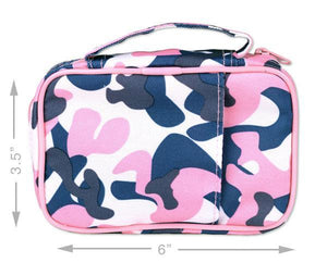 Scripture Tote with Pocket - Pink Camo