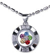 D432, D461 Spinner Necklace/Multi